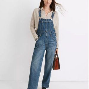 Madewell Straight-Leg Overalls XS